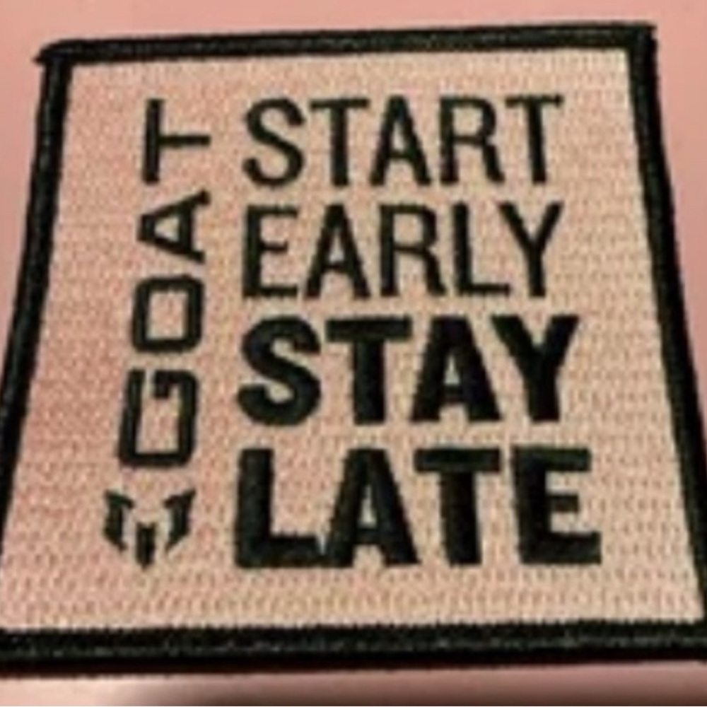 GOAT Embroidered Patch
